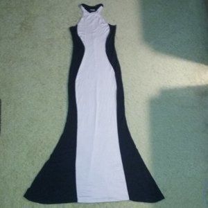 High Neck hourglass Mermaid Maxi Dress (not Tall)